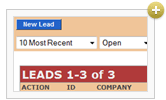 Leads listing
